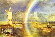 J.M.W. Turner Arundel Castle, with Rainbow. china oil painting reproduction